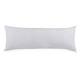 CelinaTex 5000948 BeNature Kissenbezug Seitenschläferkissen Stillkissen-Bezug Baumwolle Jersey Doppelpack 40 x 120 cm silber-grau - 3