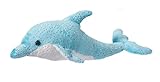 Lavado a máquina a 30 °C. Cuddle Toys Delfín Azul de Peluche con Brillos Silvie, 23 cm de Largo