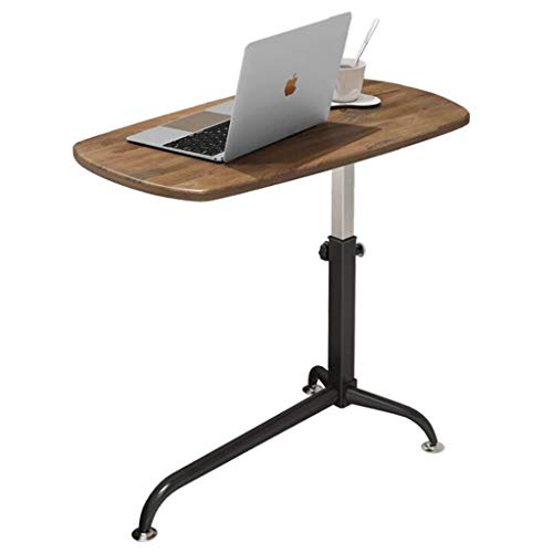 Preisvergleich Produktbild TYUIO Verstellbarer und tragbarer Laptopständer - Multifunktionaler Laptop-Tisch- und Mauspad-Support - Stabil und stabil für Bett, Sofa, Büro und Außenbereich - Farbe: Braun