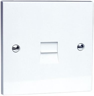 Philex 19888PB 3/6A Telephone Flush Extension Socket Screw Terminals