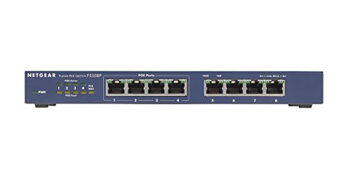 NETGEAR FS108PEU ProSAFE (8-Port 10/100 Unmanaged Switch mit POE) - 4