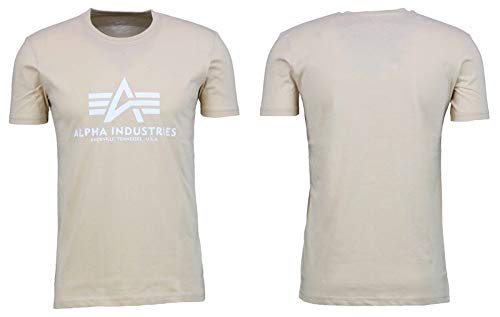 Preisvergleich Produktbild Alpha Industries Herren T-Shirt beige XXL
