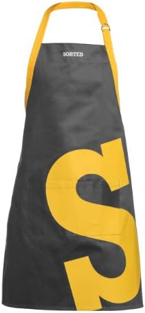 Premier Housewares Sorted Apron - Black/Yellow