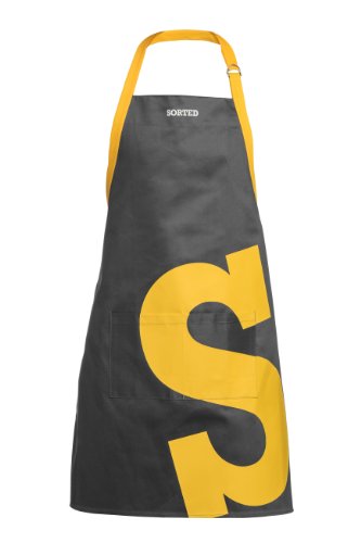 Premier Housewares Sorted Apron - Black/Yellow