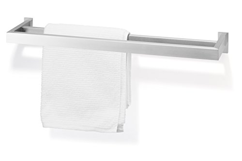 ZACK 40393 Linea Doppel-Handtuchstange, Edelstahl matt - 4