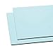 Produktbild 2er Set Acrylglasplatte Plexiglas-Platte Scheibe blau satiniert 712 x 905 x 4 mm