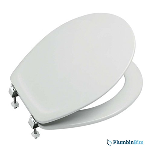 Roca Laura Replacement WC Toilet Seat with Standard Hinges A8013U0004 White