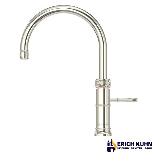 Preisvergleich Produktbild Classic Fusion Round Quooker Reservoirs PRO3 und Cube (Nickel)