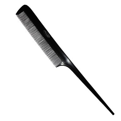 High Quality Professional Black Fine Toothed Plastic Tail comb *Brand New*