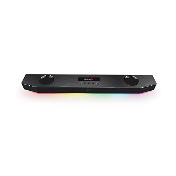 Creative Sound BlasterX Katana - Barra de sonido para juegos multicanal (Bluetooth, AUX-In, Headset out, Mic-in, Entrada… - Image 4