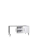Produktbild Mirjan24  TV Tisch Bello B11, TV Schrank im skandinavischen Stil, Fernsehtisch, Lowboard, Fernsehschrank, TV Bank, TV Möbel (Weiß)