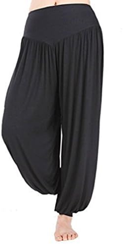 BienBien Womens Soft Yoga Harem Pilates Pants Hippie Hip Hop Pant Lounge Leggings Long Baggy Trousers