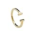 Produktbild PD Paola Essentials Double Gold Ring AN01-003 (Maat 18)