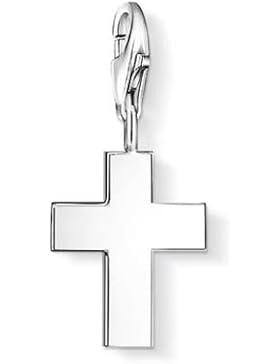 Thomas Sabo Damen-Charm Club-Anhänger Kreuz 925er Sterlingsilber 0743-001-12