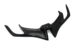 RA Accessories Winglet 2.0 for Yamaha R15 V3 Wiser Cap/Light Visor Cap (Black)