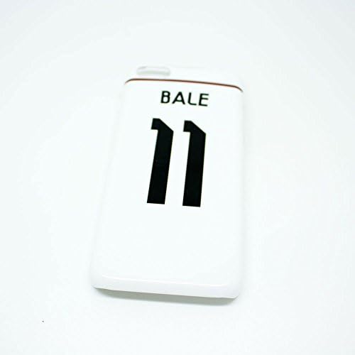 Real Madrid FC Bale Football Shirt Style Mobile Phone Cover Case for iPhone 5c- Non Fade, Hard Wearing Rubberised Finish packaged in Presentation Box