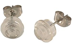 VAULT 101 LIMITED LEGO® 1x1 Round Ear Stud - Transparent Clear