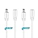 Produktbild DC Stecker Verlängerungskabel,LANMU 3,6m Männlich zu Weiblich Verlängerung Kabel für 5V/12V/24V Überwachungskamera,LED Streifen,Netzteil Adapter für Arlo (2 Stück)