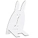 Produktbild Hermosairis Lovely Table Decor Netter hölzerner Kaninchen-Universal-Telefon-Halter-Stand-Berg