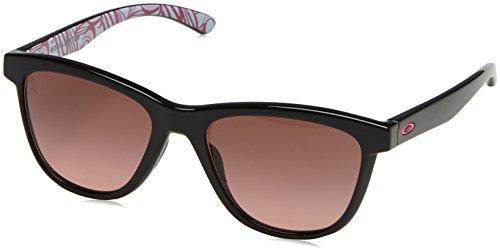 Preisvergleich Produktbild Oakley Damen Sonnenbrille Moonlighter 932015, Schwarz (Polished Black), 53