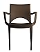 Produktbild Grand Soleil 700074 Stuhl Polypropylen mit Armlehnen, Paris Grand Soleil, Teak