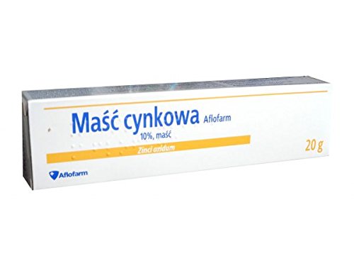 Zinc Ointment (10% zinc oxide) 20g Acne Treatment, Skin Imperfections