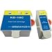 Produktbild Home Media - 2 x kompatible Tintenpatronen Set für Kodak 10 Multipack Füße. 2 x aus Schwarz, 2 x Farbe Druckerpatronen Kodak ESP 3 für Druckermodelle, ESP 5, ESP 7, ESP 9, ESP 3250, ESP 5250, Easyshare 5100, Easyshare 5300, Easyshare 5500