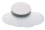 Kitchencraft Papeles para Maquina de Hamburguesas, Papel, Blanco, 10x0.01cm