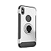 Produktbild happy event Fingerring Halter Stand Case Cover Schnalle Stoßstange für Apple IPhone Xs Max 6.5inch | FingerRing Holder Stand Case Cover Buckle Bumper For Apple IPhone Xs Max 6.5inch (Silber)