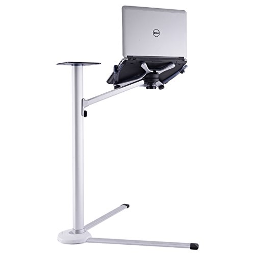 Laptop/Notebook-Bodenständer Halterung Ständer Halter Klammer Schwanenhals für drehbar schwenkbar flexibel - 8