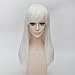 55cm Long Vogue 15 Colors Straight Style Women Anime Synthetic Cosplay Hair Wig+Wig Cap