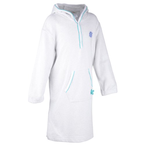 Splash About Kids Apres Splash Robe - Turquoise, 4-6 Years