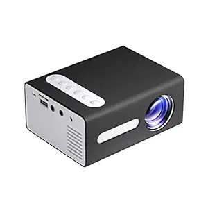 Livato T300 Mini Projector,Portable Projector for Cartoon, Kids Gift, Outdoor Movie,LED Pico Video Projector for Home Theater Movie Projector with HDMI USB TV AV Interfaces and Remote Control