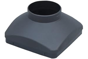 lohill Standheizung Zubehör Warmheizungs Standheizungs Luftauslass,Auto Heizung Luftkanal Entlüftung Auslass Einloch Lüfterheizung Luftauslass für Luft Diesel Standheizung