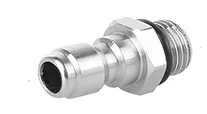 Aimex 1/4 Quick Connector QC Male Plug for Pressure Washer Fittings Male Threaded