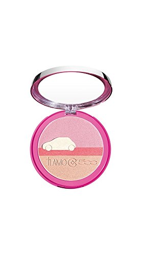 Ti Amo 500 Strobing Look Blusher+Eye Shadows+Highlighter 1 Pinky Tones