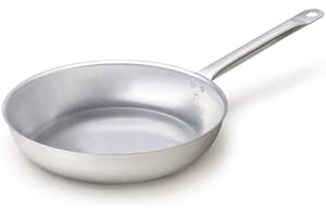 ACCADEMIA MUGNANO Padella saltapasta in alluminio uso professionale da cucina ristorante, 36 cm