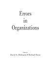 Image de Errors in Organizations (SIOP Organizational Frontiers Series)