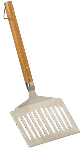 DM Creation 00166 Spatule à Plancha Bambou/Inox 50 x 18 x cm