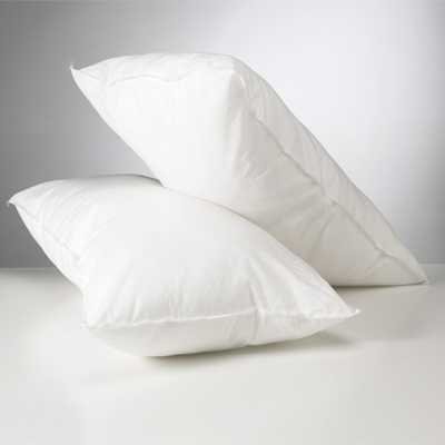 Papa Jones Ltd Soft, Medium, Firm support Polycotton hollowfibre non allergenic pillows. (Twin pack Delux pillow soft to medium support)