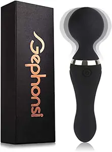 Brago Rechargeable Wand Massager with Powerful Vibrations Handheld Personal Body Massager Wand Massage for Deep Muscles Pain Relief Relaxation