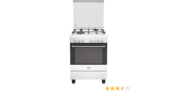Hotpoint H6TMH2AF (W) IT Piano cottura Gas A Bianco cucina : Amazon.it:  Grandi elettrodomestici