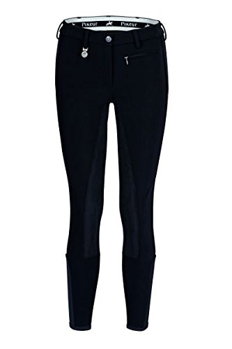 Preisvergleich Produktbild PIKEUR SOFTSHELL Vollbesatz Reithose LUCINDA, schwarz, 84