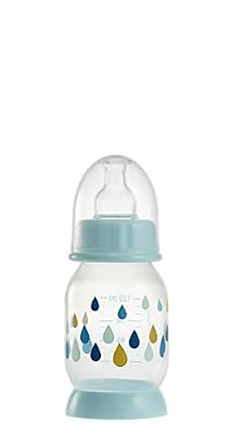 Béaba Biberon Demi-Lune Rainbow Bleu 120 ml