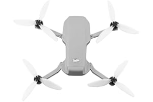 BESDIRECT Convient pour DJI Mini SE/1/2 hélice à dégagement Rapide 4726f Couleur hélice Mavic Mini Trois pales hélice Drone Accessoires (Blanc)