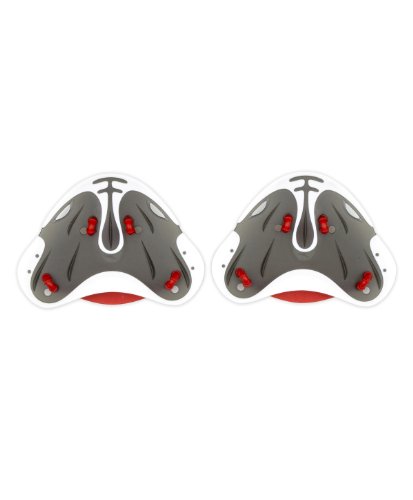 Speedo Unisex Finger Paddle Biofuse, red/grey, one size, 8-731570004 - 2