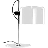 Oluce Coupé Lampada da Tavolo Bianco Design Joe Colombo 196
