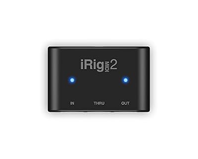 IK Multimedia Irig Midi 2 Connecteur Noir