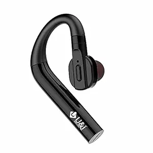 U & I Touch Series Single Bluetooth Headset with 15 Hours of Call Time and Mic (Black, in The Ear)