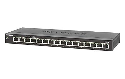 Netgear GS316-100PES Switch 16 Ports Gigabit Ethernet Métal